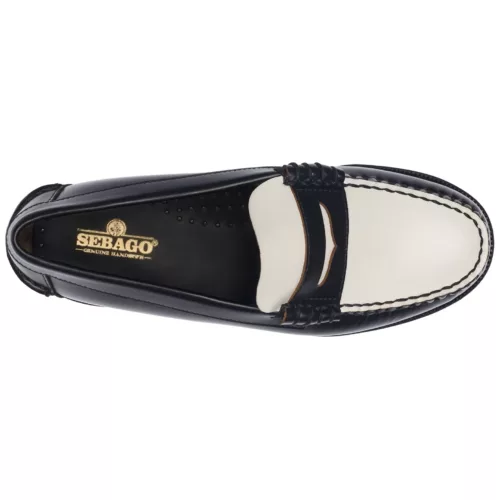 Sebago bianco e nero Pigreco shop Bergamo