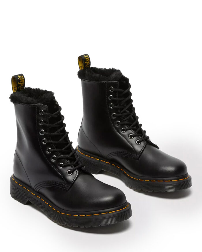 DR.MARTENS Serena Fur Black - immagine 2