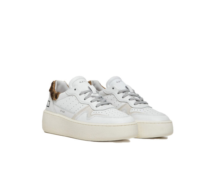 D.A.T.E. Step White Leopard - immagine 2