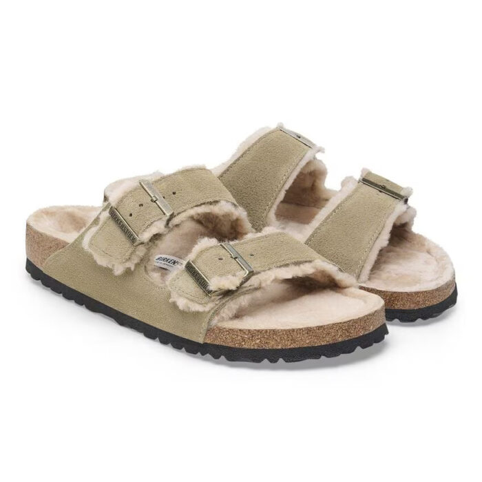 BIRKENSTOCK Arizona Fur Taupe - immagine 2