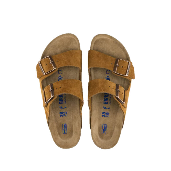 BIRKENSTOCK Arizona SFB Suede Mink - immagine 2
