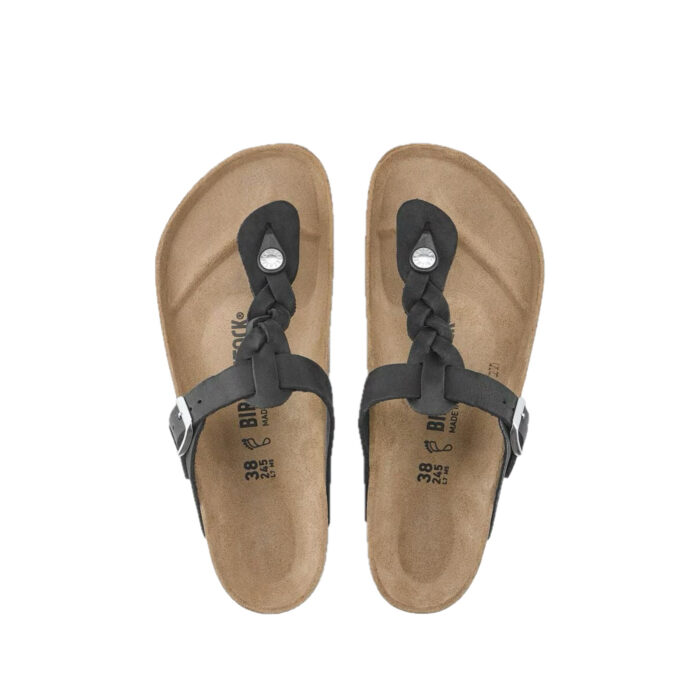 BIRKENSTOCK Gizeh Braided Oiled Black - immagine 2