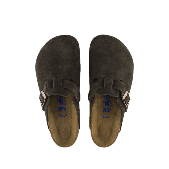 BIRKENSTOCK Boston Suede Mocca - immagine 2