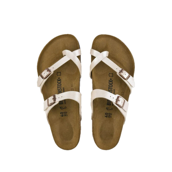 BIRKENSTOCK Mayari Birko Graceful Pearl White - immagine 2
