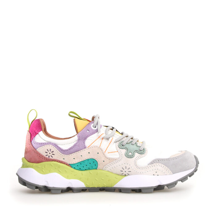 FLOWER White Neon Green